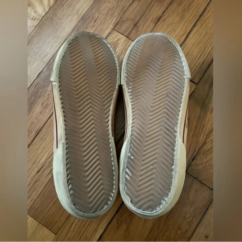 Golden Goose White and Green Sneakers - Picture 9 of 12